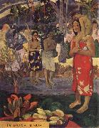 Paul Gauguin Ia Orana Maria oil